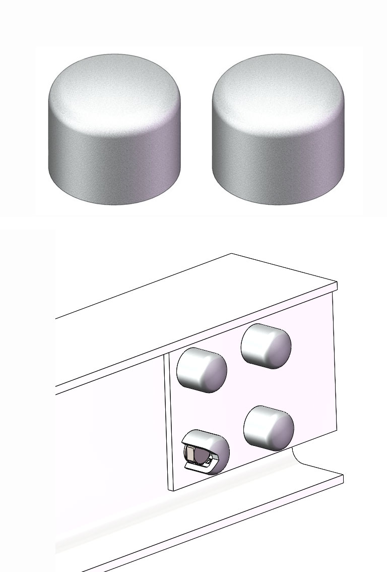 Fire Protection Bolt Caps