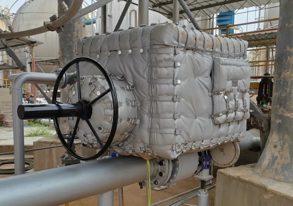 Passive Fire Protection Flexible Fire Jacket For Actuator