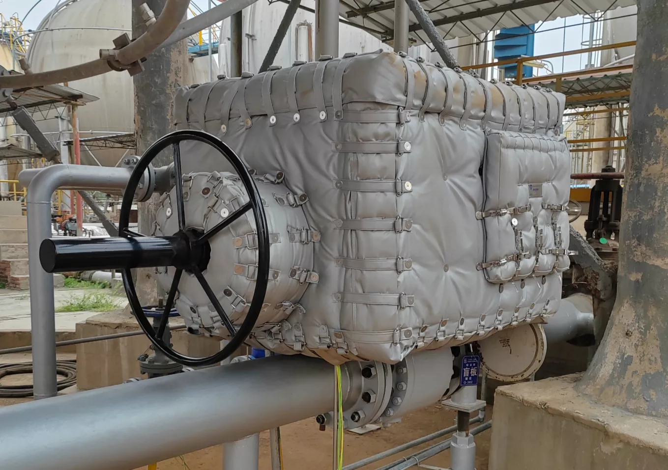 Passive Fire Protection Flexible Fire Jacket For Actuator